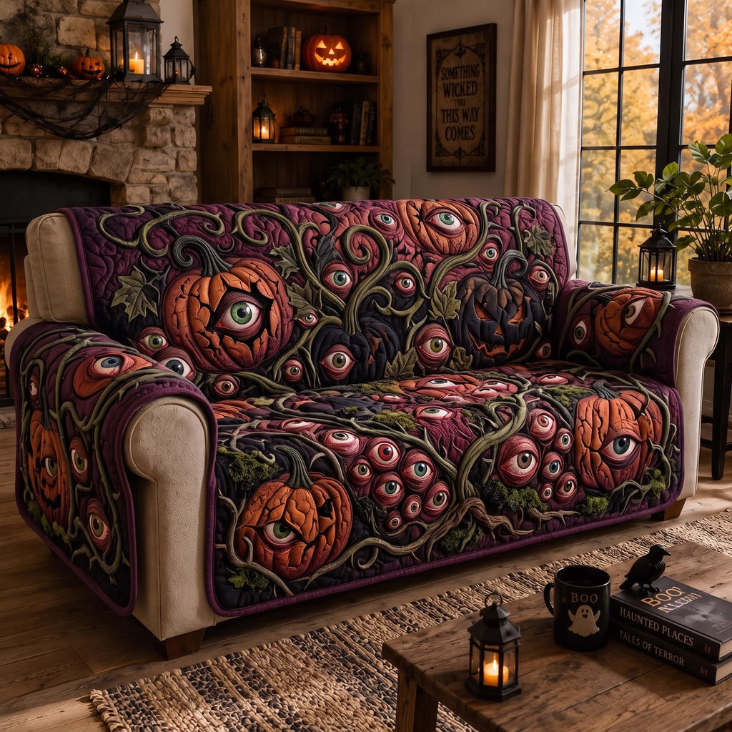 Ghostly Eyes Sofa Cover