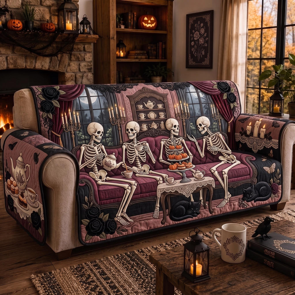 Skeleton Spirit Sofa Cover