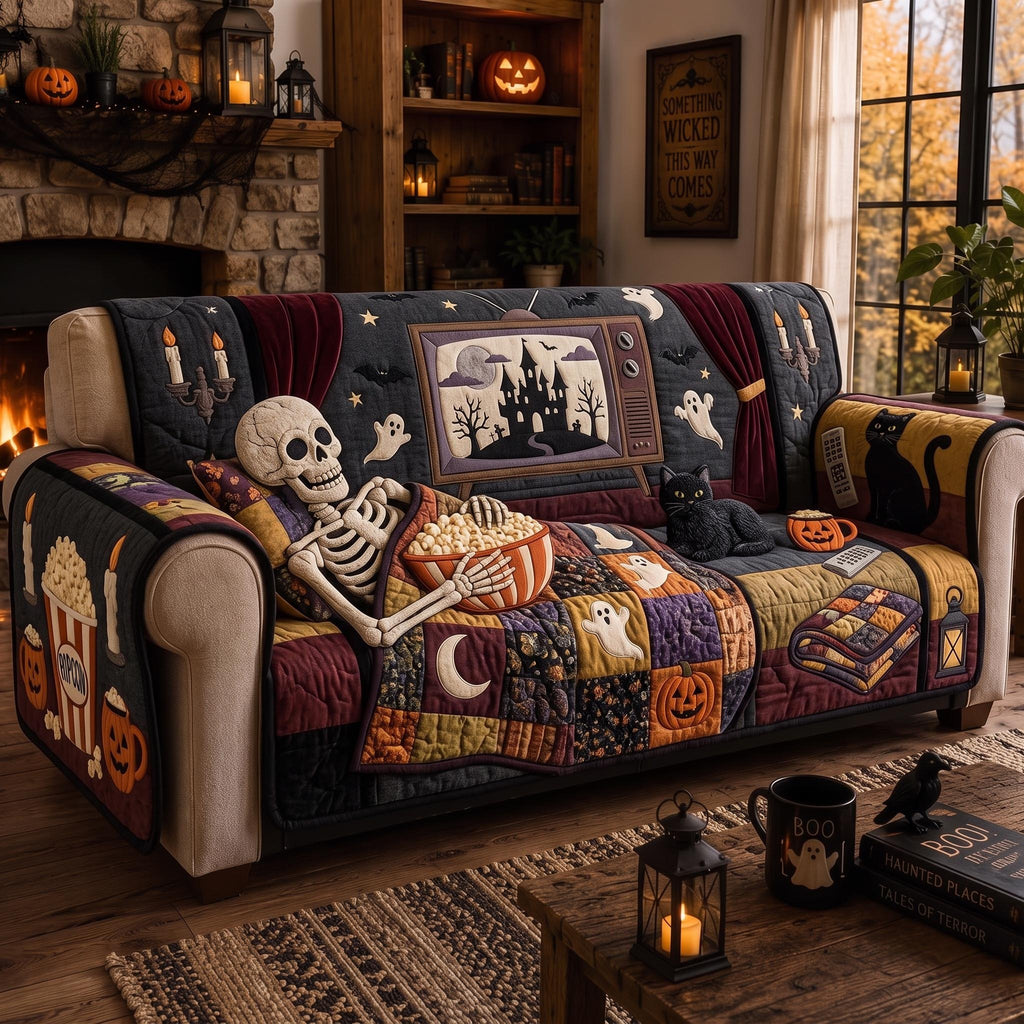Skeleton Harvest Sofa Cover