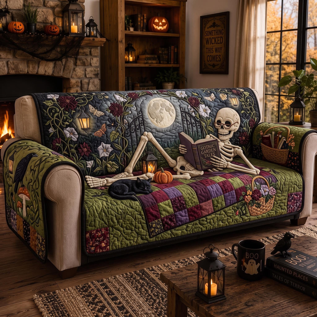 Cozy Skeleton Sofa Cover