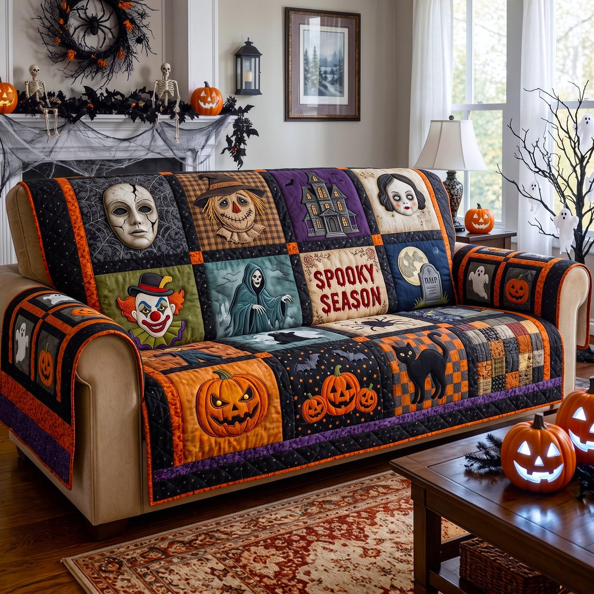 Horror Gallery Sofa Cover