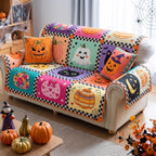 Pastel Pumpkin Sofa Cover