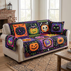 Halloween Patch Sofa Cover