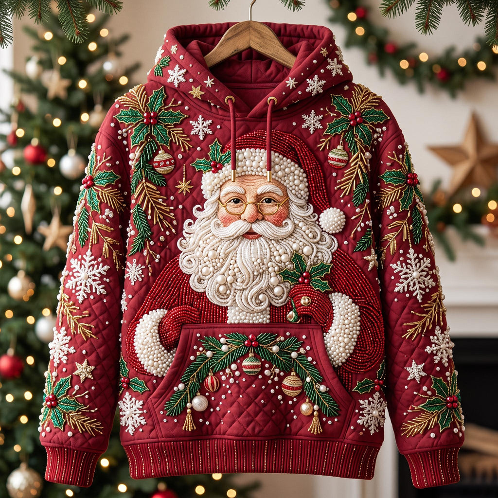 Santa Magic hoodie, all-over print