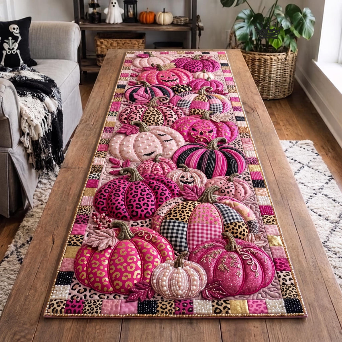 Pumpkin Blush Table Runner