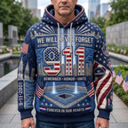 Honor 911 hoodie, all-over print