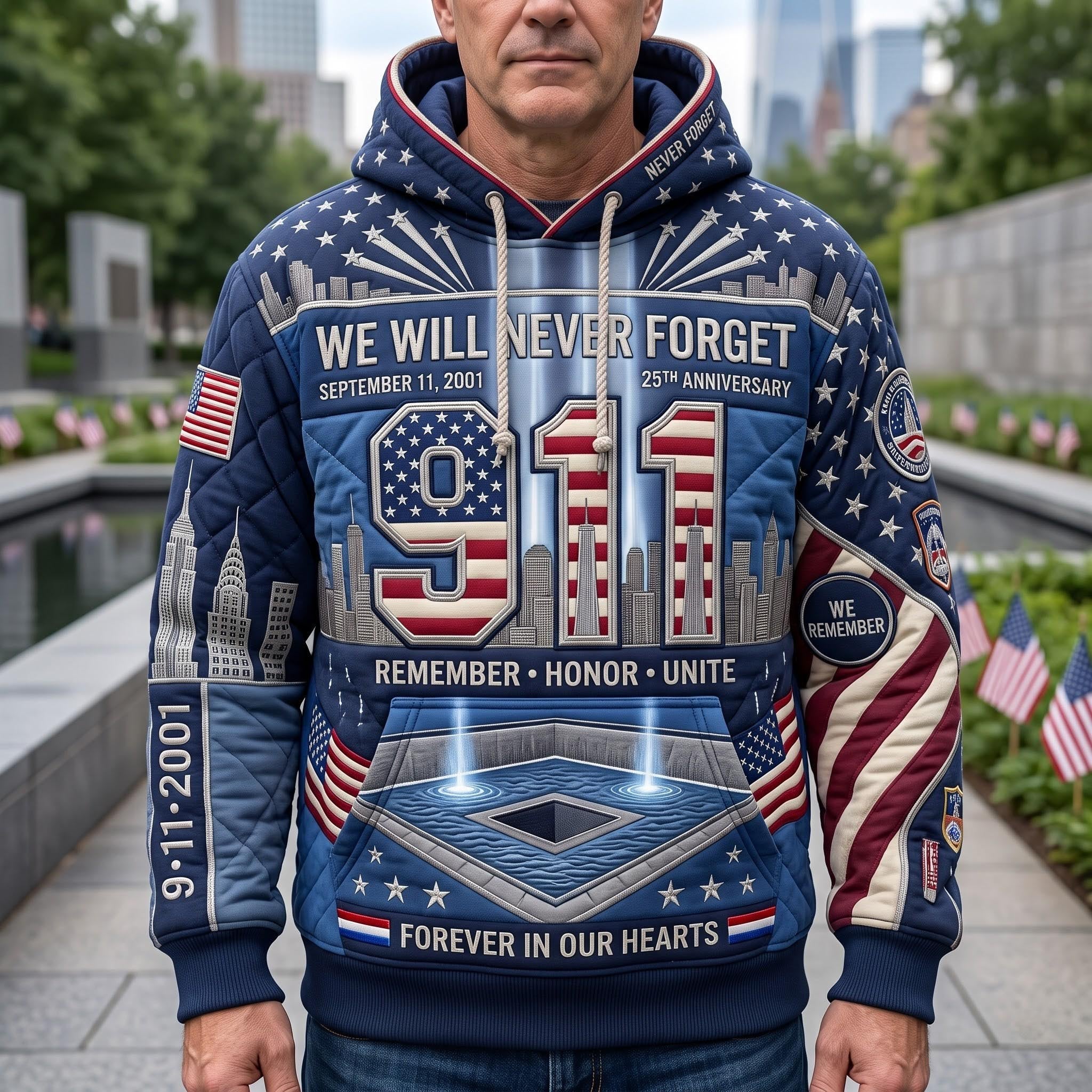 Honor 911 hoodie, all-over print