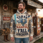 Ranch Life hoodie, all-over print