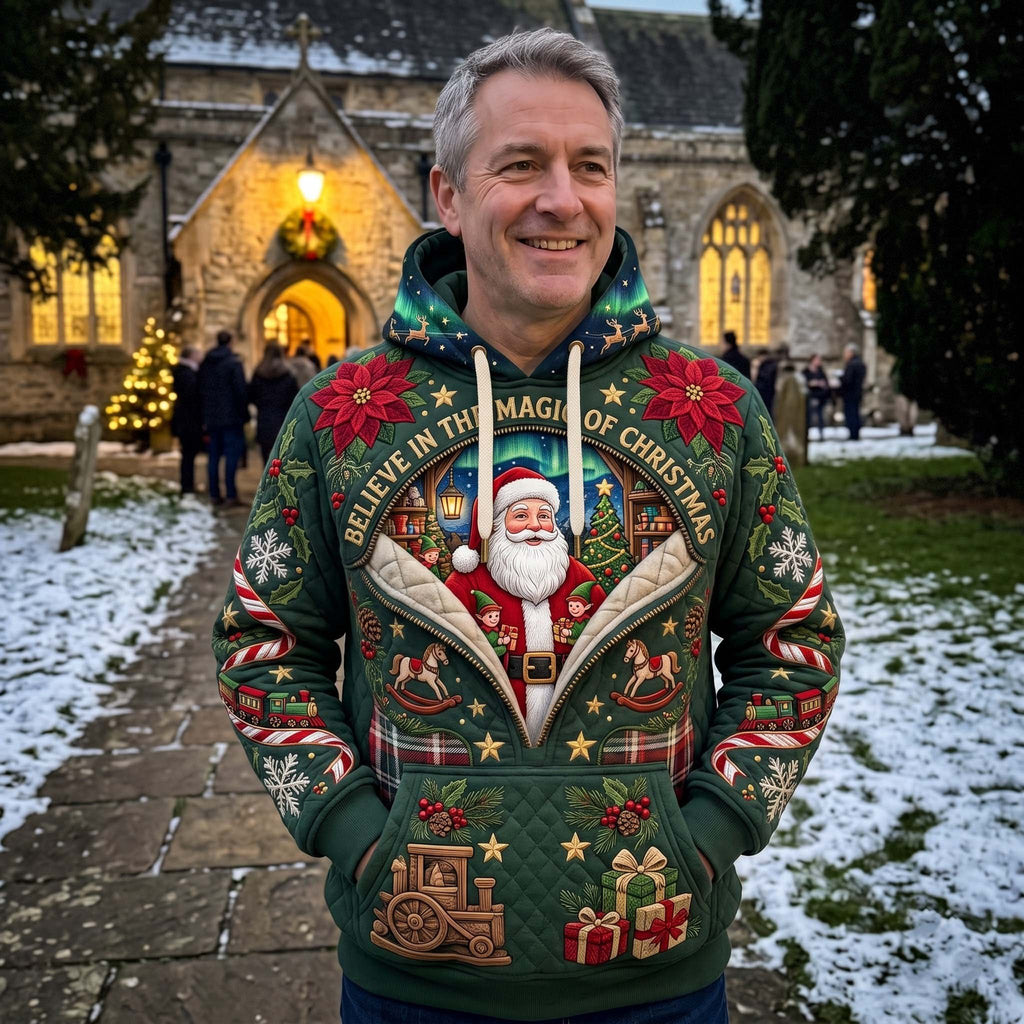 Christmas Magic hoodie, all-over print
