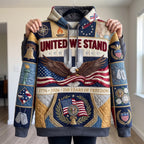 United Stand hoodie, all-over print