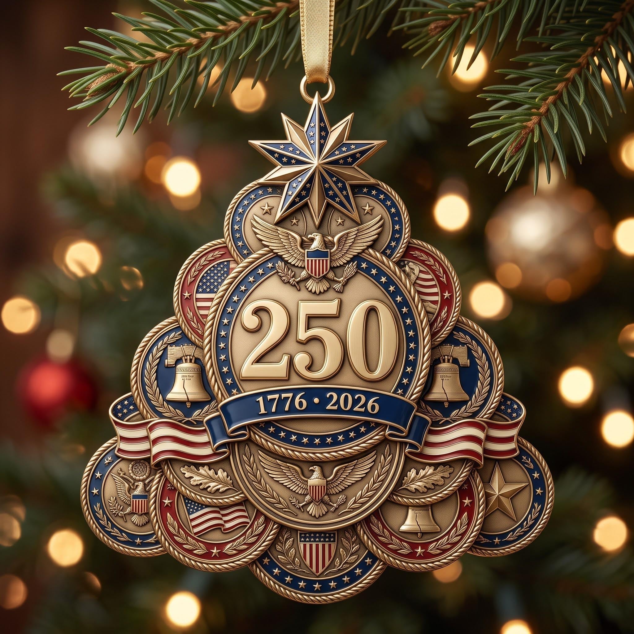 Legacy Crest Christmas Ornament