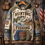 Hunting Therapy hoodie, all-over print