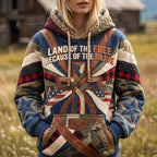 Brave Freedom hoodie, all-over print
