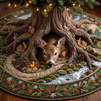 Forest Burrow Christmas Tree Skirt