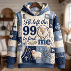 Lost Lamb hoodie, all-over print