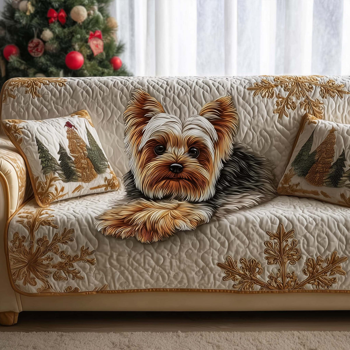Yorkshire Terrier Sofa Cover