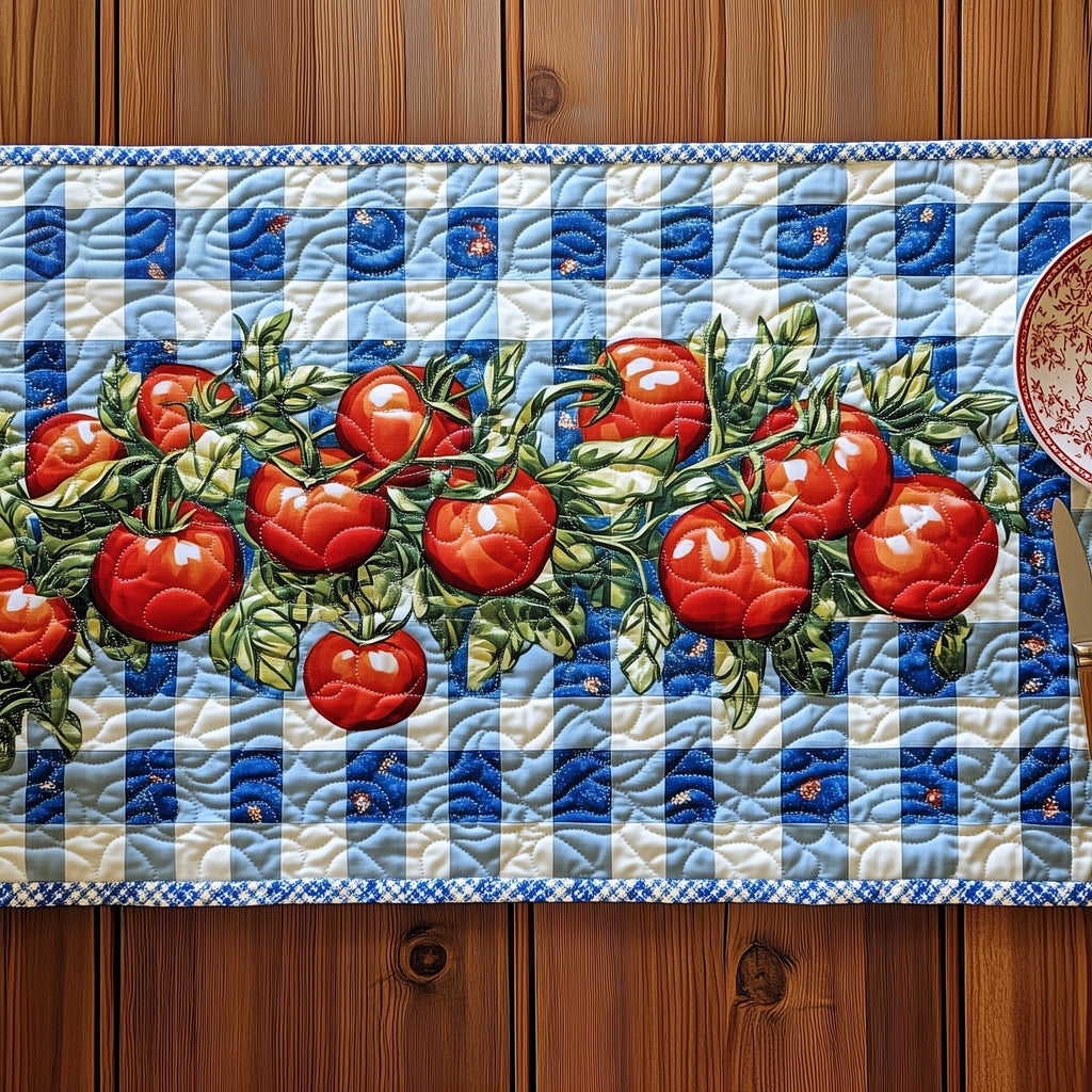 Fresh Tomato Table Runner