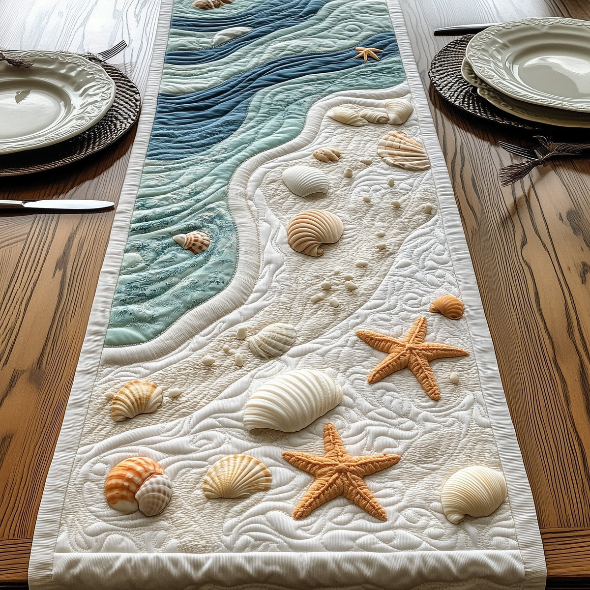 Seashell Table Runner