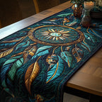 Dreamcatcher with Golden Sun Center Table Runner