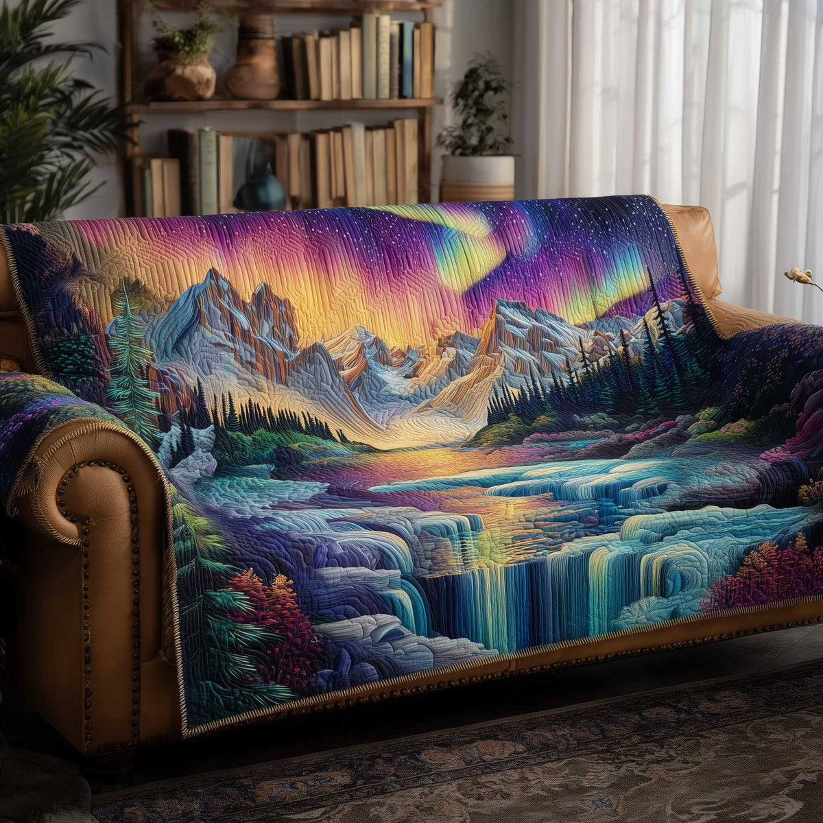 Celestial Lights Sofa Cover