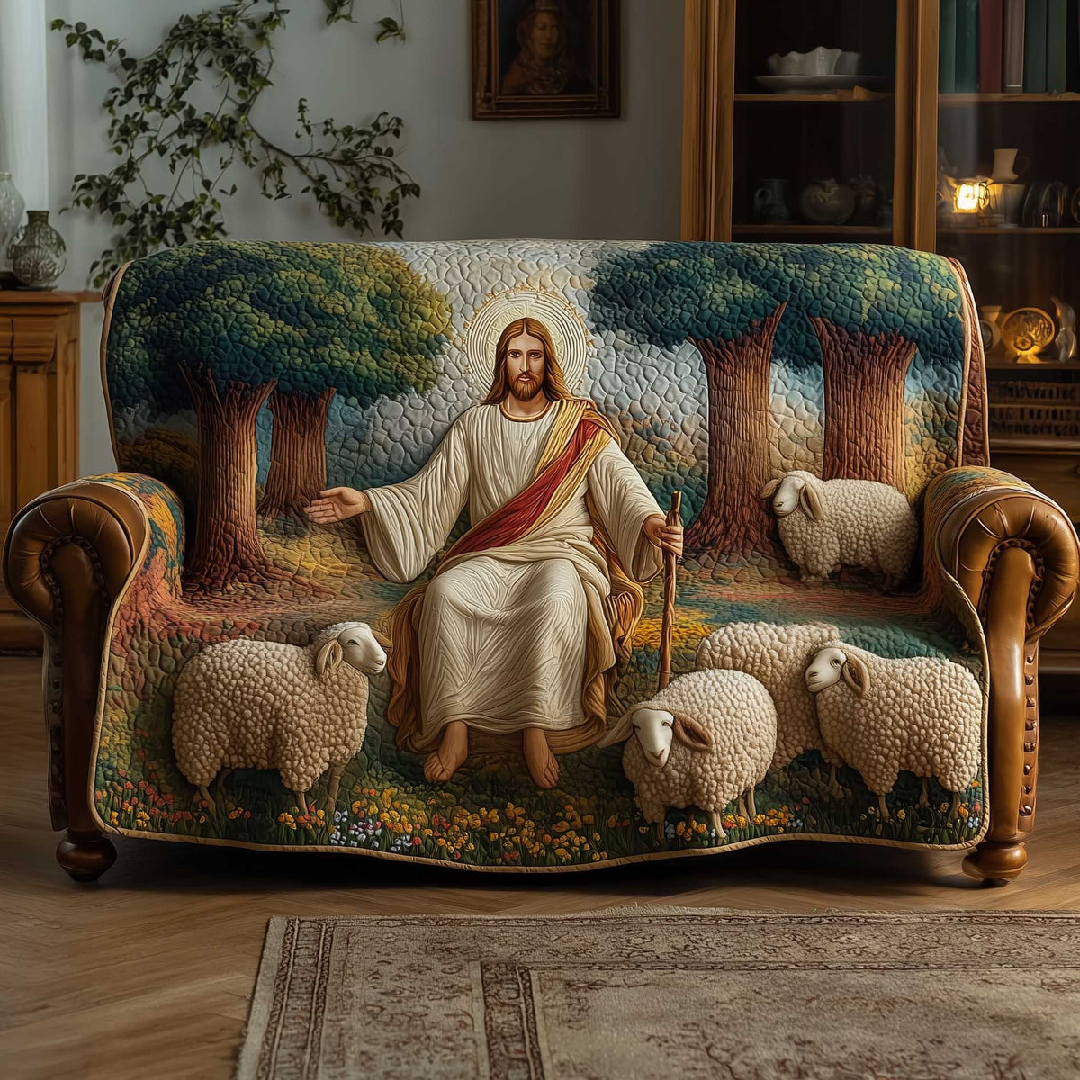 Faith and Grace Sofa Cover