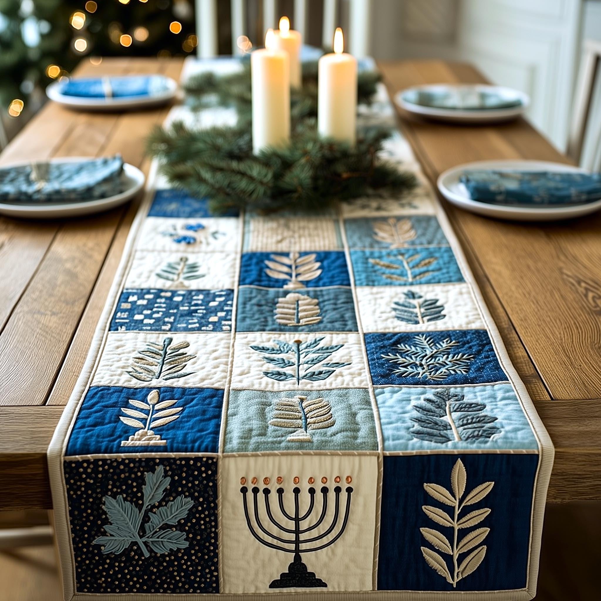 Festival Lights Table Runner