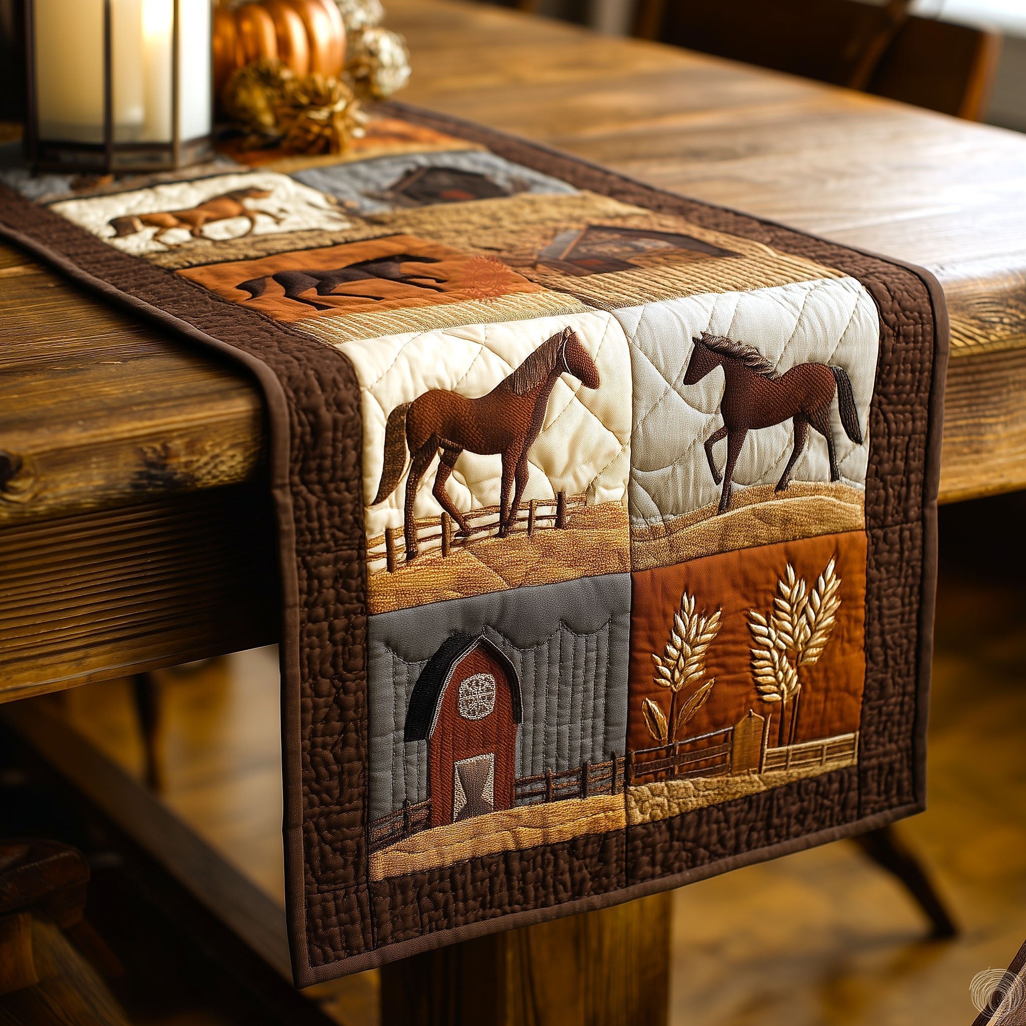 Rustic Ranch Table Runner