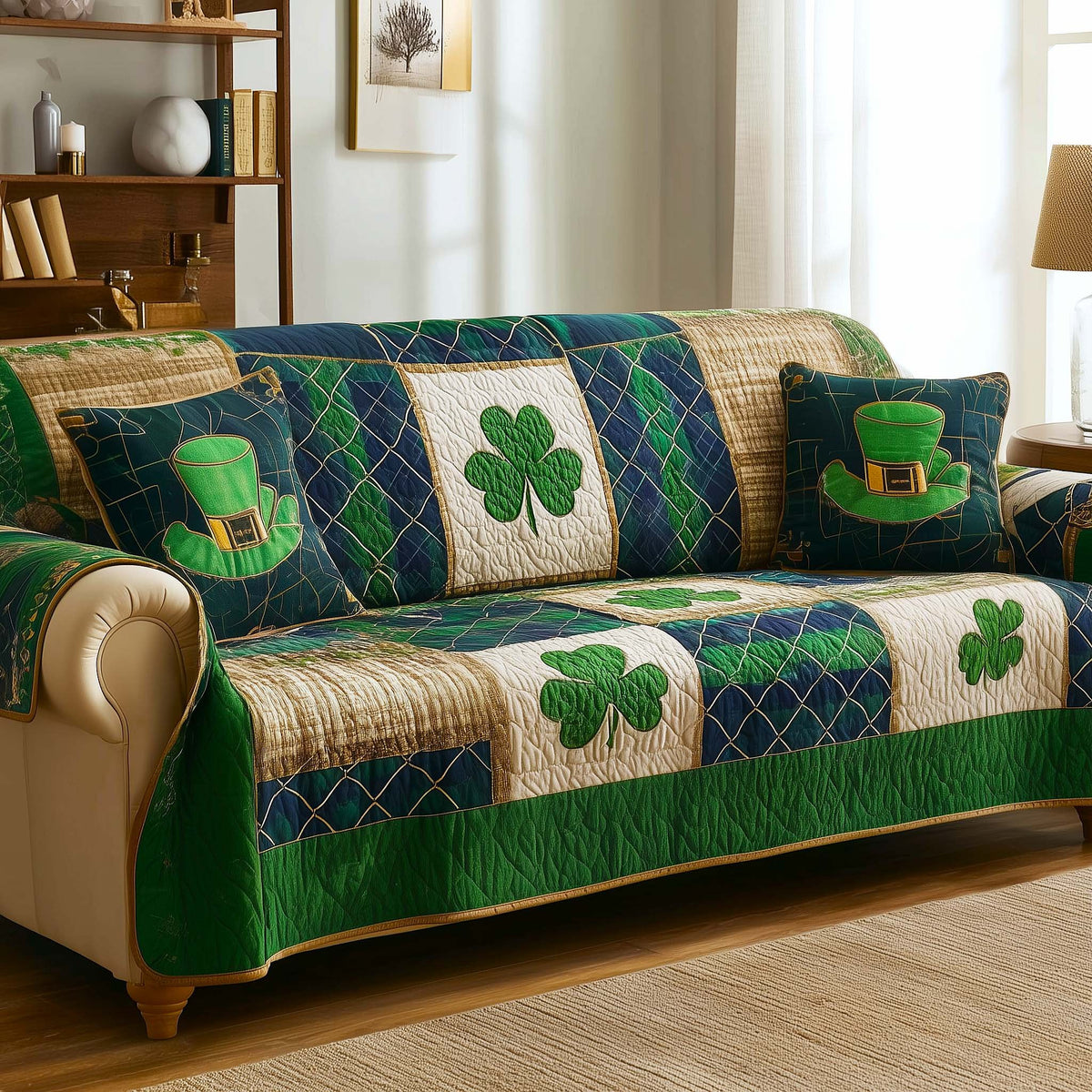 Irish Blessings Sofa Cover