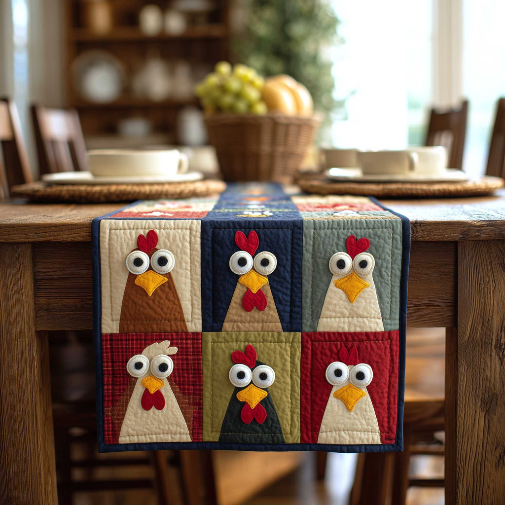 Chicken House Table Runner