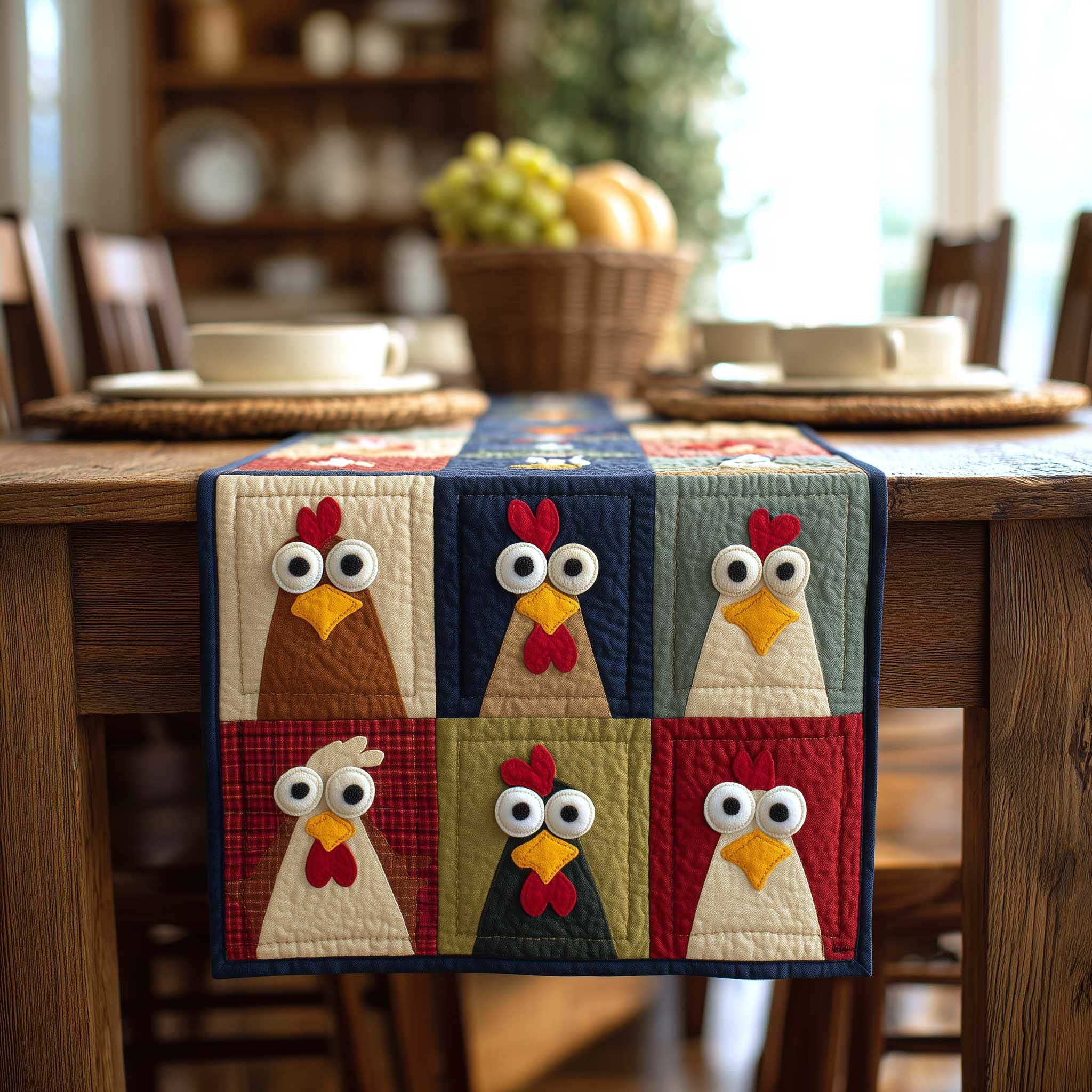 Chicken House Table Runner