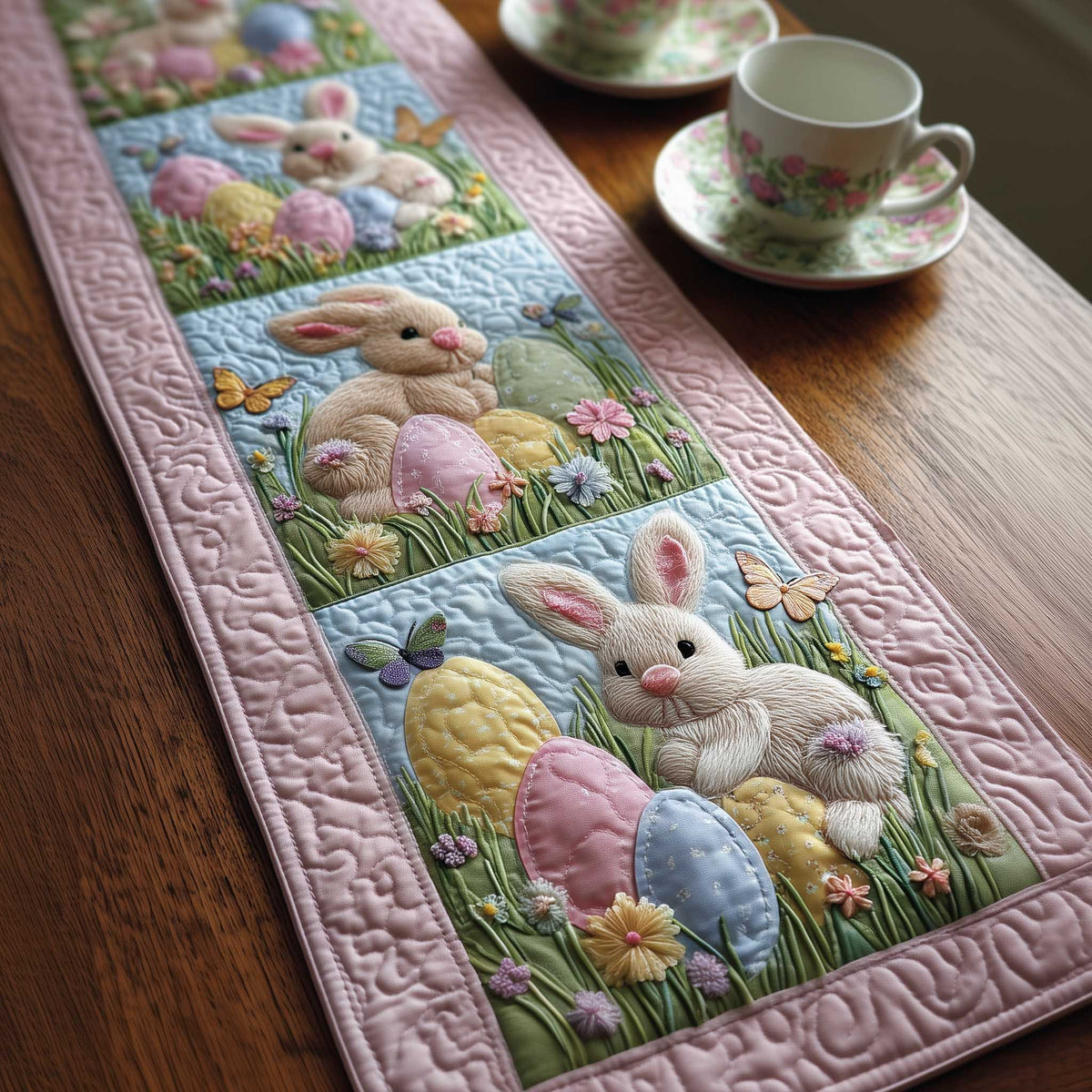 Spring Patch Table Runner
