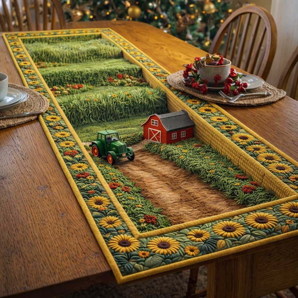 Country Acres Table Runner