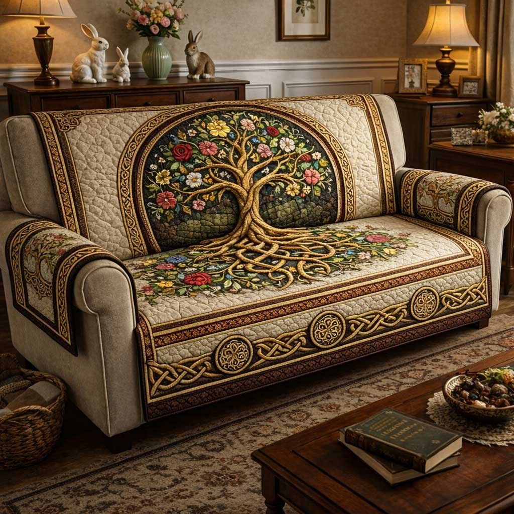 Life Knot Sofa Cover