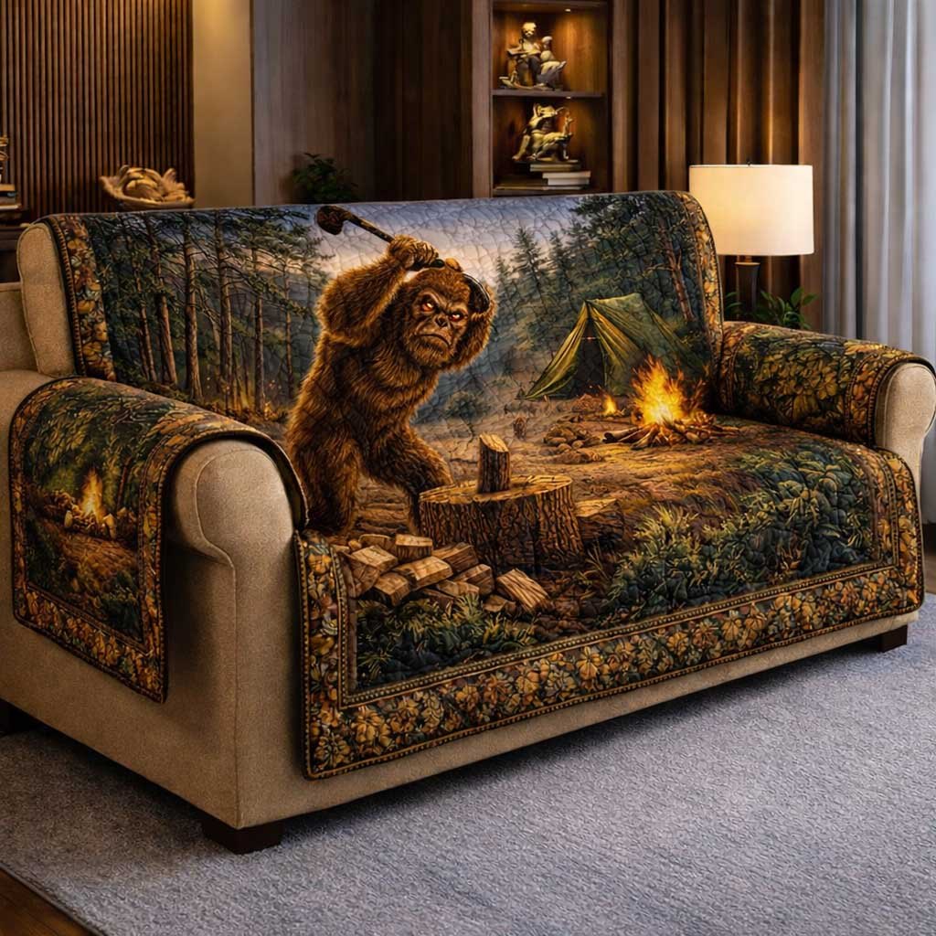 Bigfoot Trails Sofa Cover