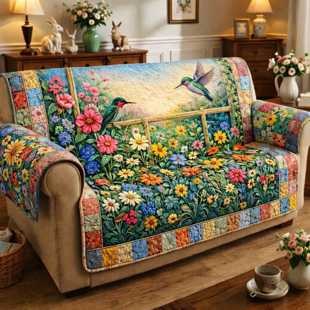 Blooming Acres Sofa Cover