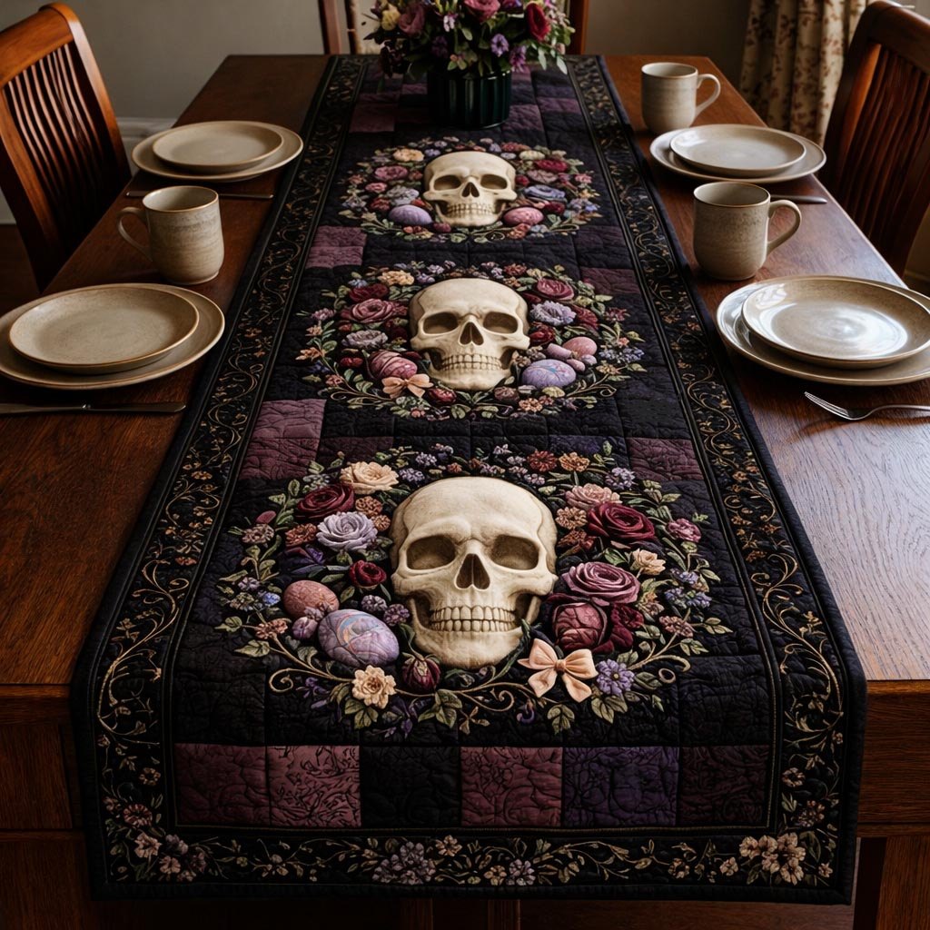 Gothic Easter Table Runner