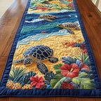 Bubbly Turtles Table Runner
