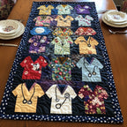 Joyful Nurses Scrub Table Runner