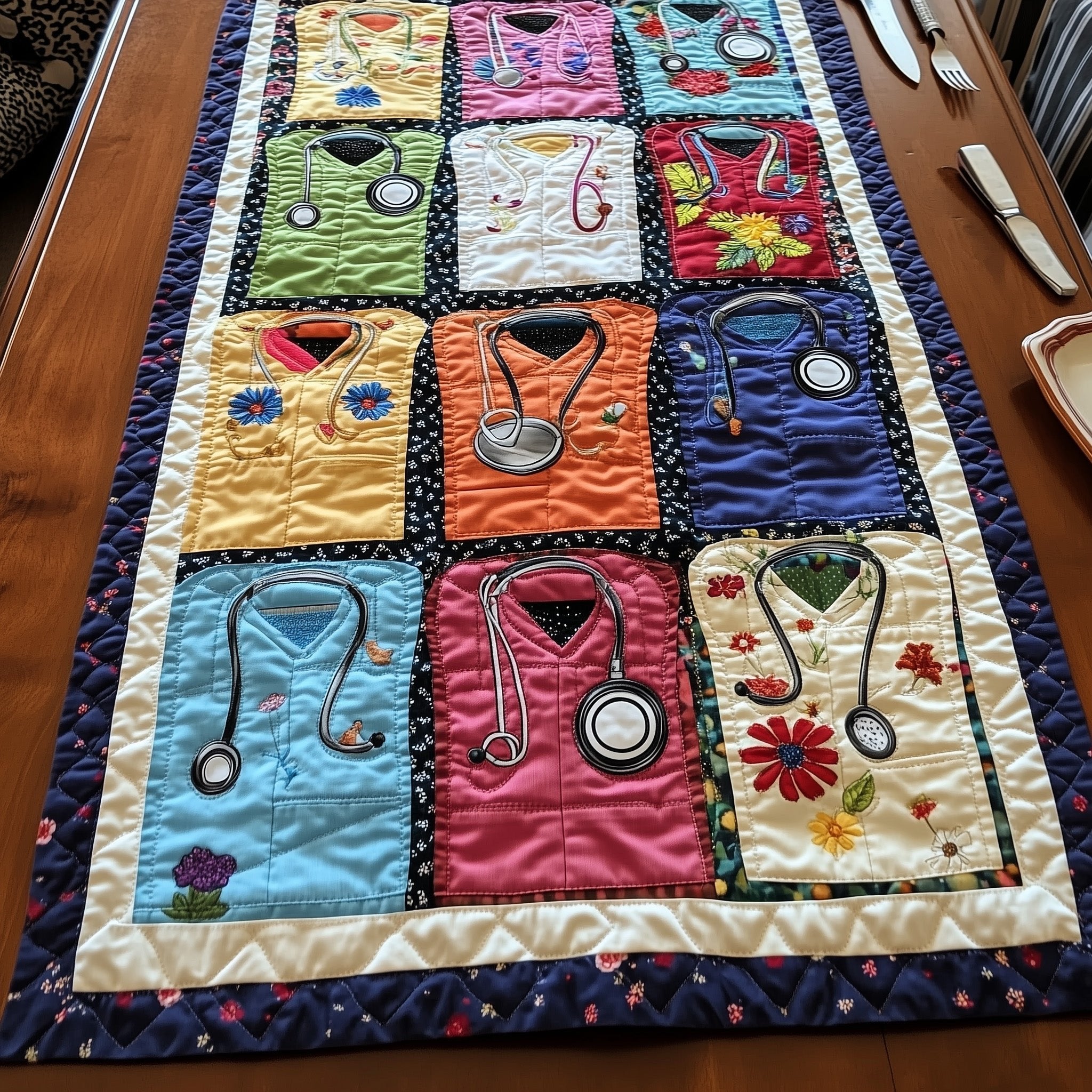 Bloomcare Scrub Table Runner