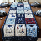 Stethoscope Nurse Table Runner