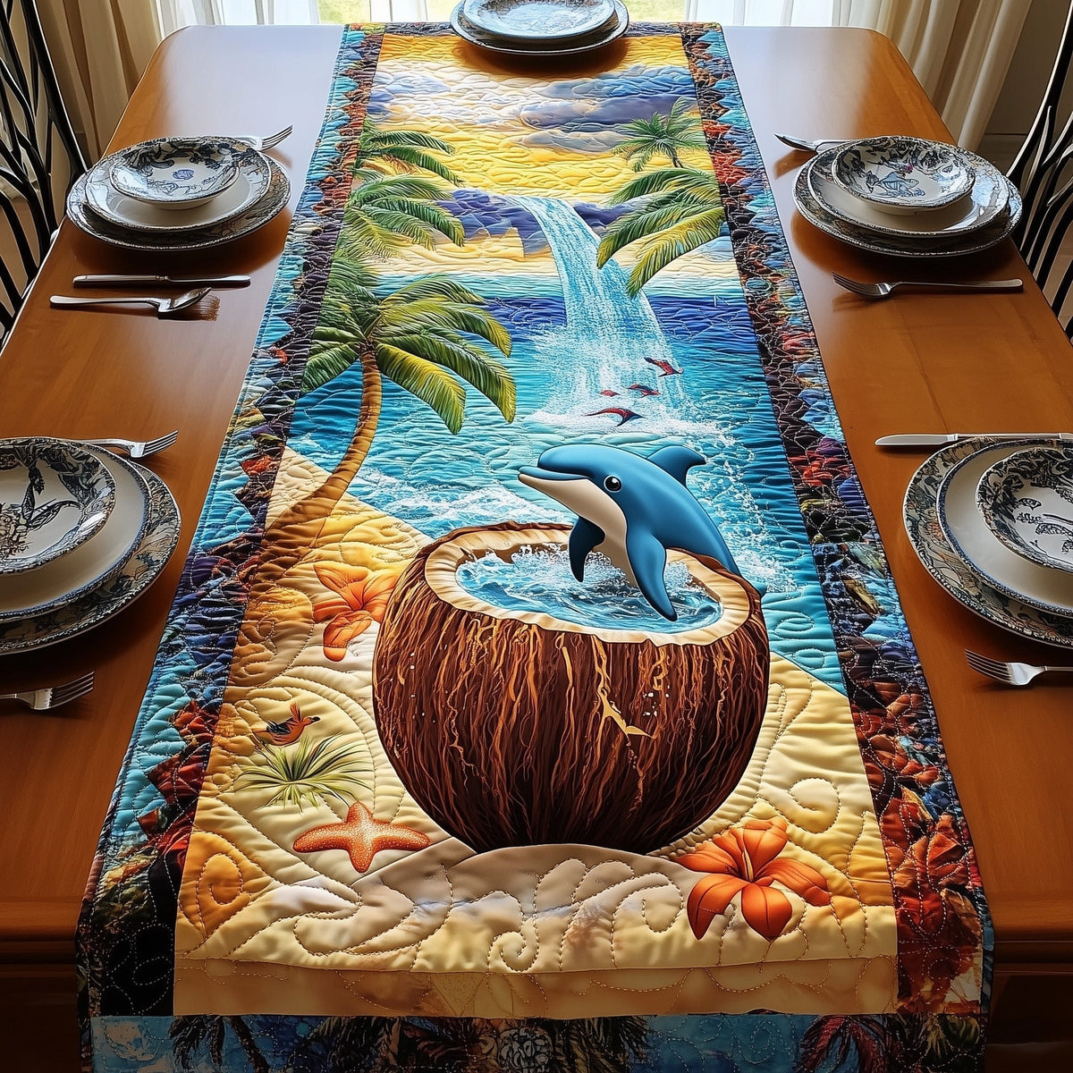 Aloha Island Table Runner