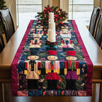 Nutcrackers in Tall Black Hats Table Runner