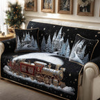 Christmas Night Journey Sofa Cover