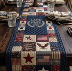 Land of the Free 1776 Table Runner