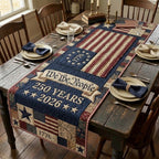 We the People 250 Years 2026 Table Runner