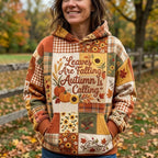 Leaves Are Falling Autumn Is Calling hoodie, all-over print