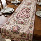 God Is Good All the Time Table Runner