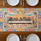 You Can Sit With Us Sunrise Table Runner