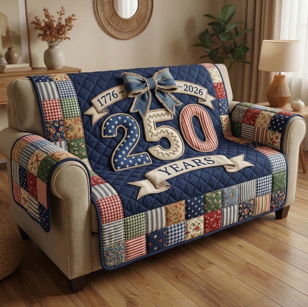 250 Years 1776 to 2026 Sofa Cover