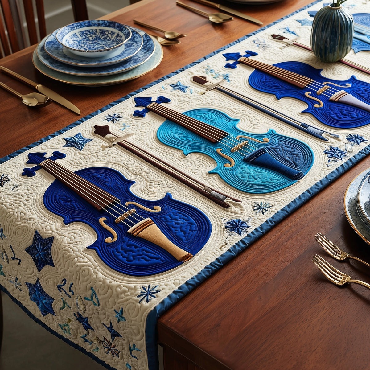 Violin Table Runner